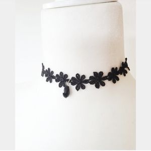 3 Pack of Black Choker Necklaces